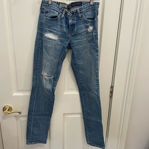 Adriano Goldschmied (AG) ripped jeans in good condition